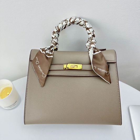 High-grade Genuine Leather Second Generation Kelly Shoulder Bags