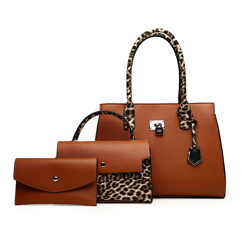 Women's Three-piece Urban Simple Large Capacity Portable Handbags