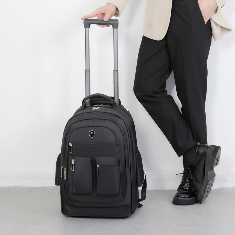 Men's Capacity Double Back Leisure Oxford Cloth Bags