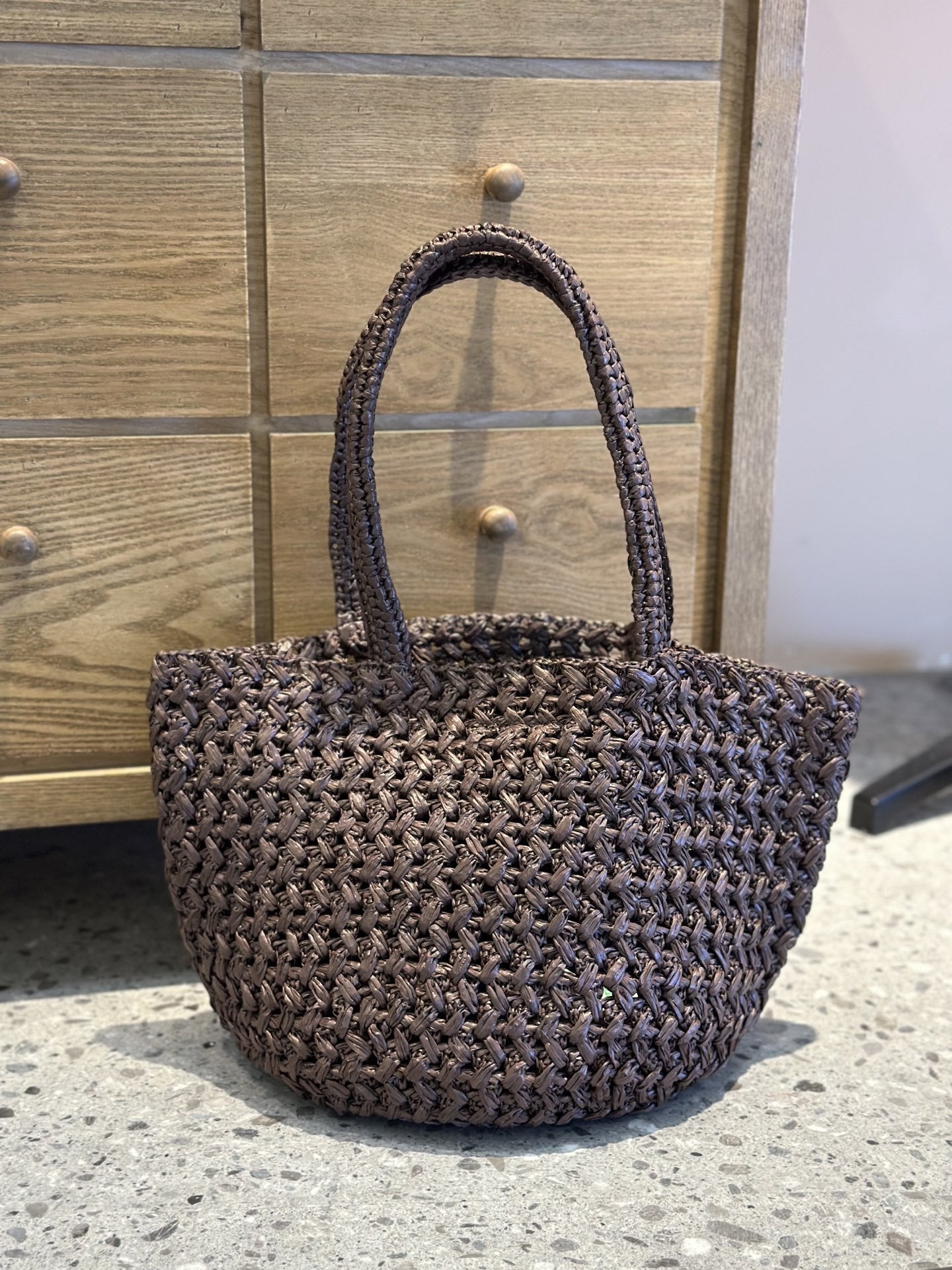 Straw Simple Easy Matching Summer Large Tote Bags