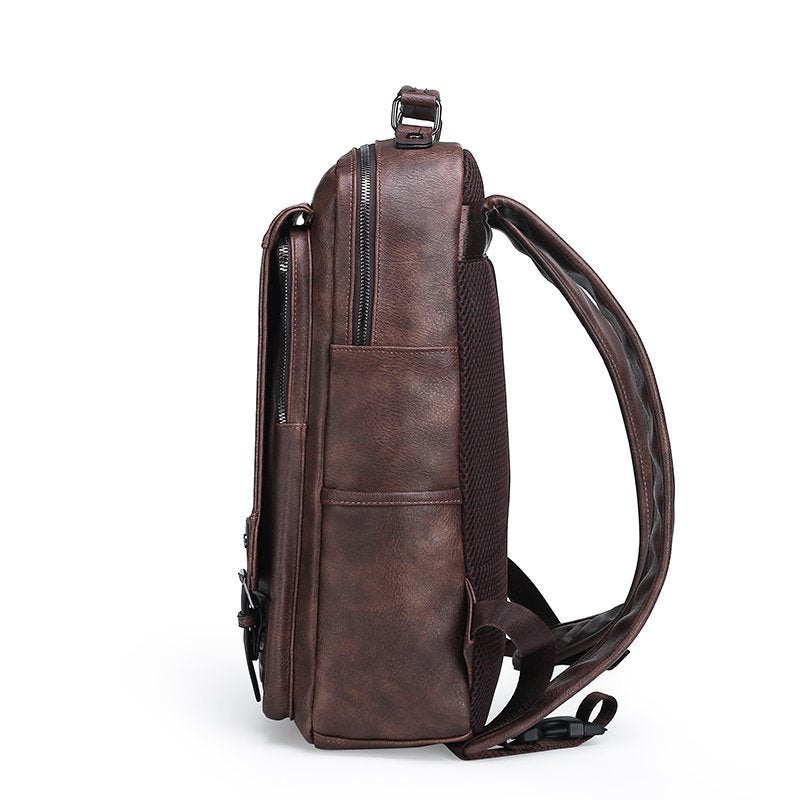 Men's Vintage Fashion Trend Computer Double Back Bags
