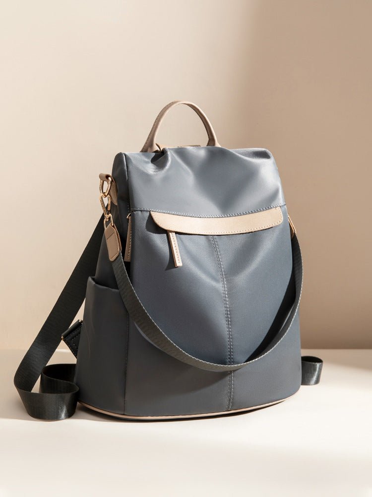 Women's Versatile Lightweight Waterproof Computer Korean Backpacks