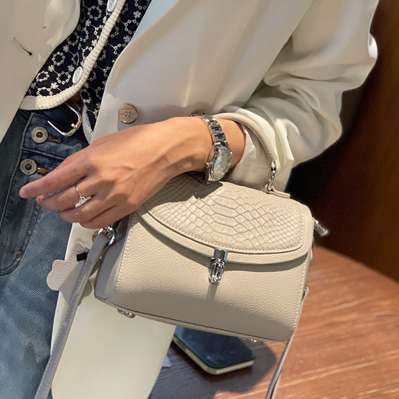 Women's Layer Cowhide Summer Light Luxury Texture Handbags