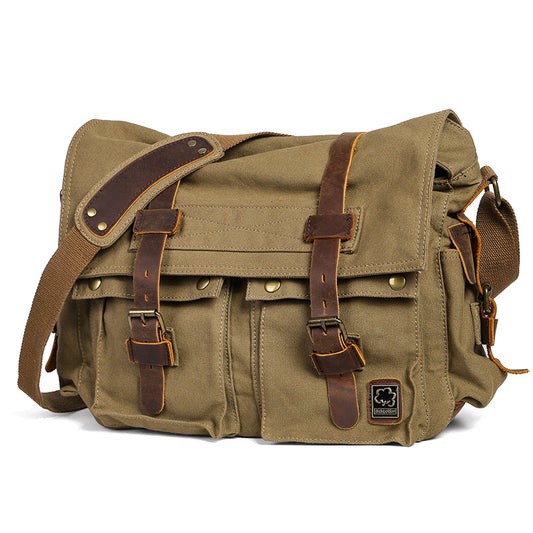 Men's For Postman Fashionable Inch Computer Leisure Men's Messenger Bags