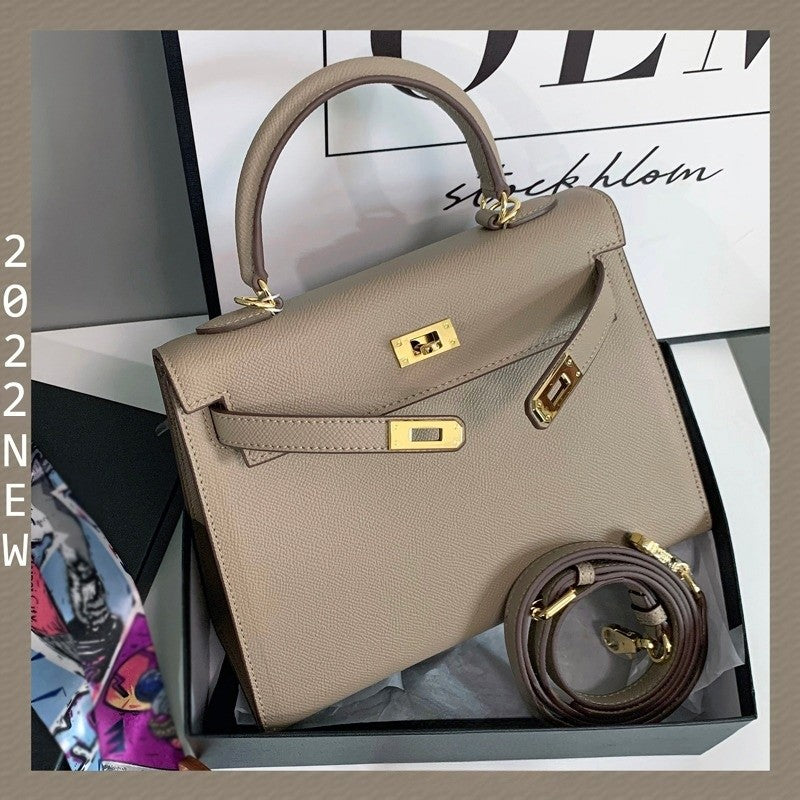 Kelly Genuine Leather Fashion Summer Versatile Crossbody Bags