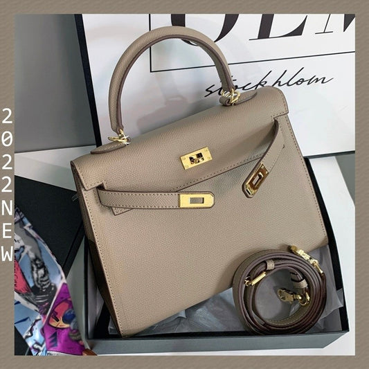 Kelly Genuine Leather Fashion Summer Versatile Crossbody Bags