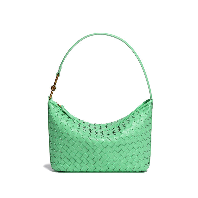 Women's Niche Hand-woven Fashion Simple Lunch Box Handbags