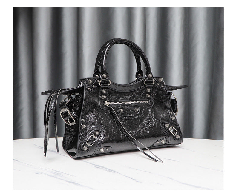 Quality Motorcycle Personalized Cool Three-in-one Rivet Tote Bags