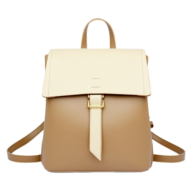Women's Comfortable Soft Leather Commuter Fashion Backpacks