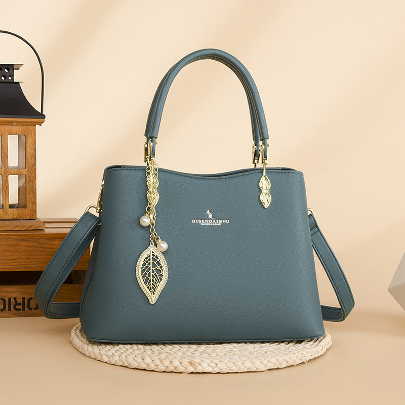 Women's Soft Leather Fashion Mother Large Capacity Handbags