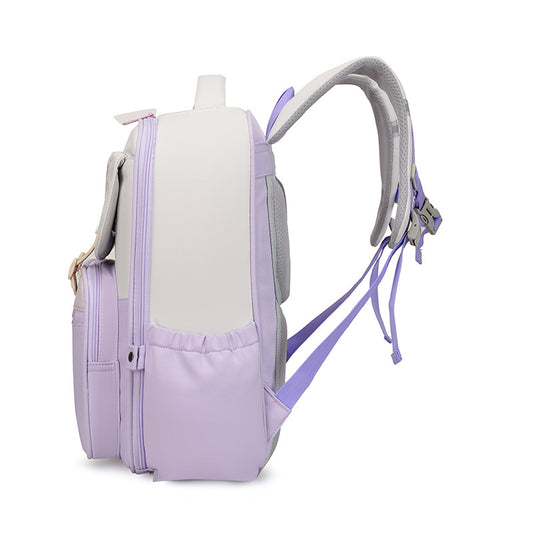 Grade One Three To Six Female Elementary School Students' Schoolbags