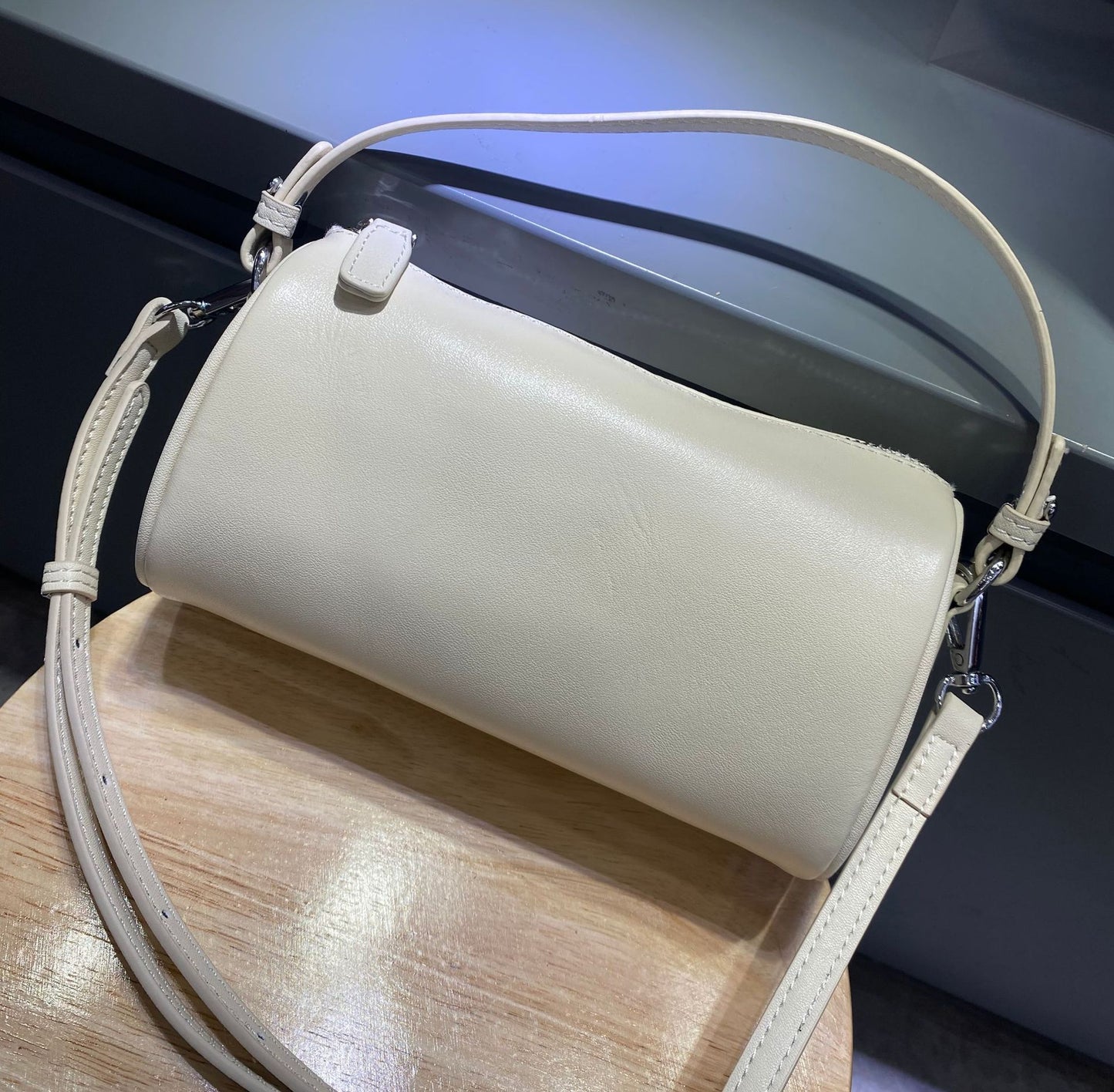 Women's First Layer Leather Fashion Simple Practical Shoulder Bags