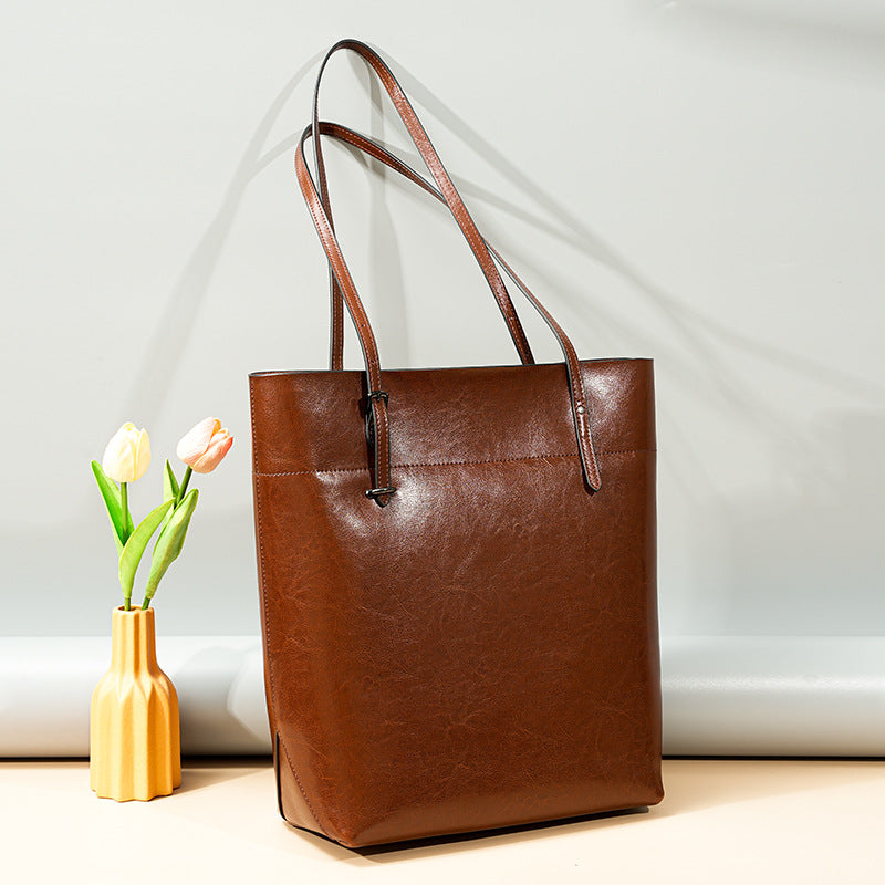 Women's Easy Matching Fashion High-grade Large Capacity Tote Bags