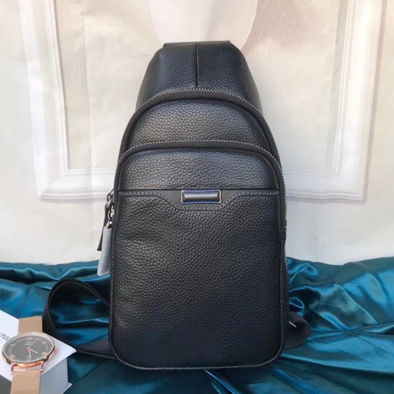 Men's Genuine Leather Business Multifunction First Layer Men's Messenger Bags