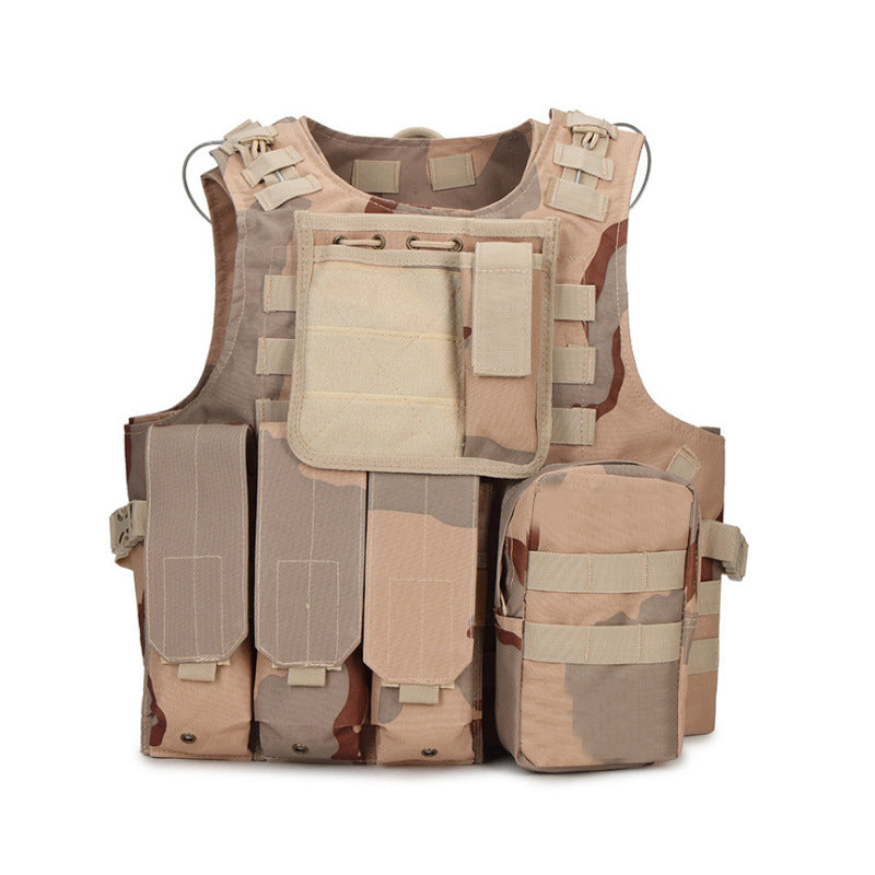 Amphibious Vest Field Camouflage Self-defense Combat Sports Backpacks