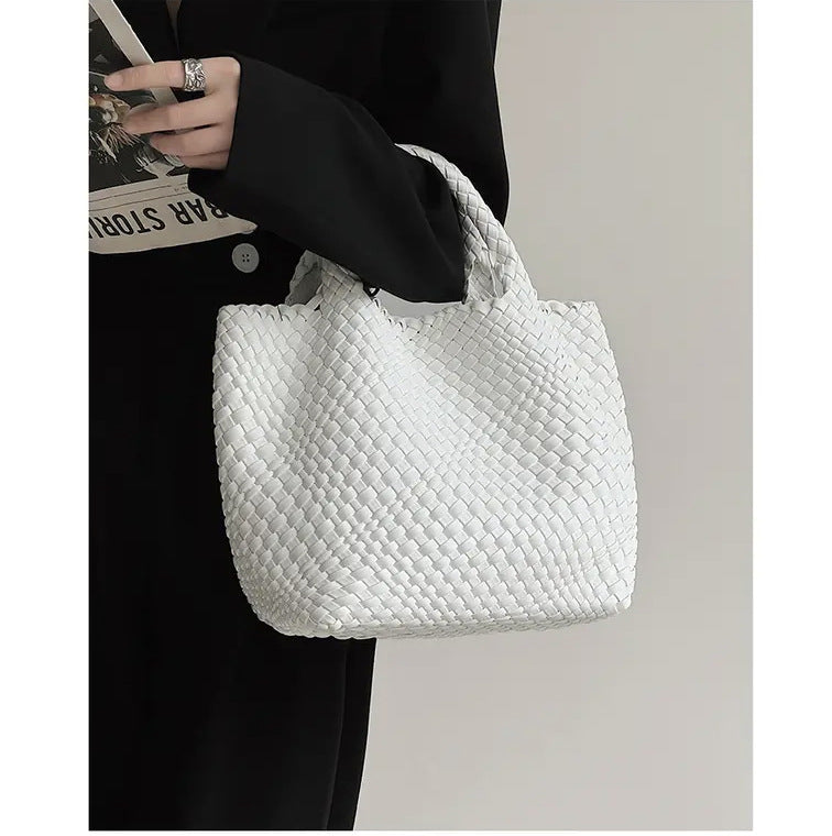 Women's Handmade Woven Portable Large Capacity Tote Bags