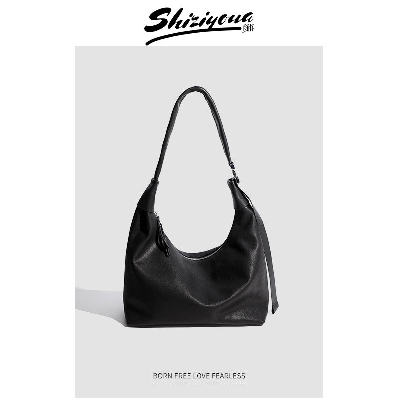 Men's Idle Style Soft Leather Design Large Men's Messenger Bags