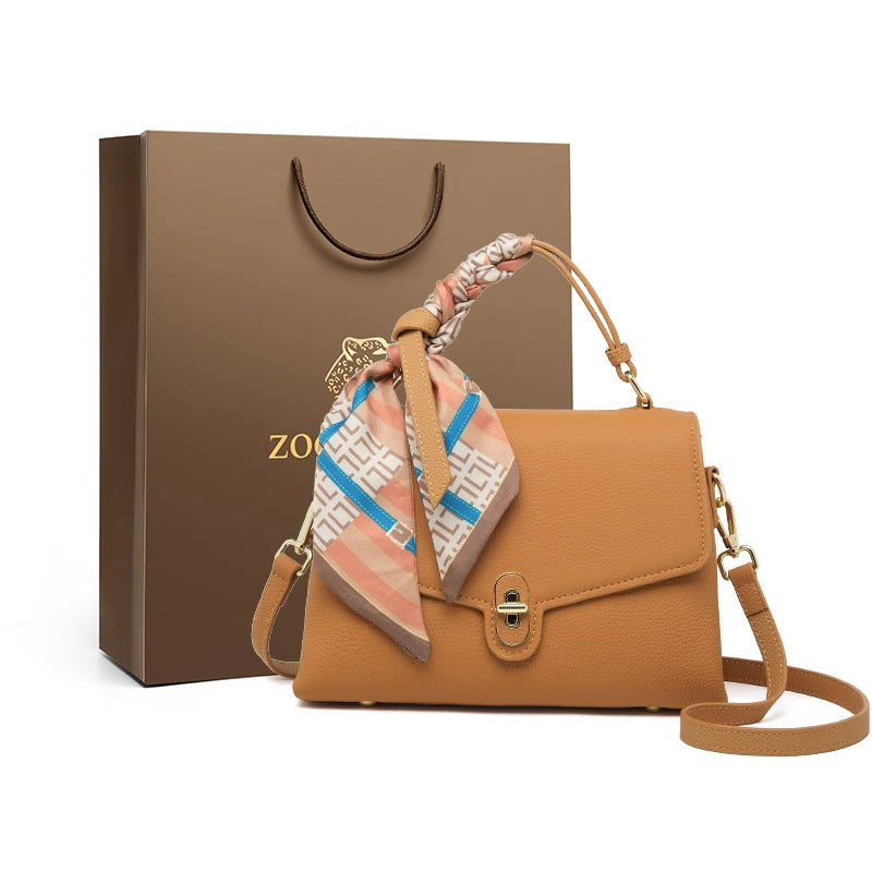 Women's Genuine Leather Design High-grade Fashion Soft Shoulder Bags