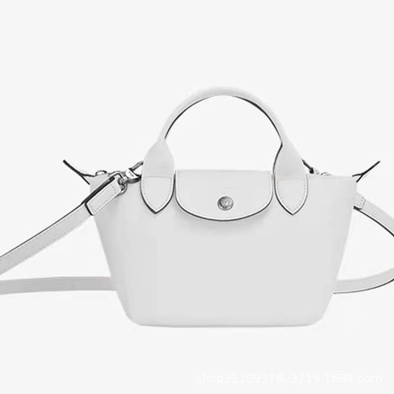 Lambskin Short Olivia Wang Leather Strap Shoulder Bags