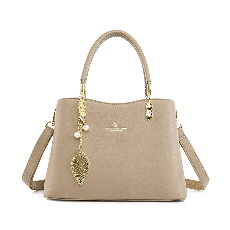 Women's Soft Leather Fashion Mother Large Capacity Handbags
