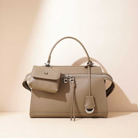 Women's High-grade Retro Document Cool Large Capacity Crossbody Bags