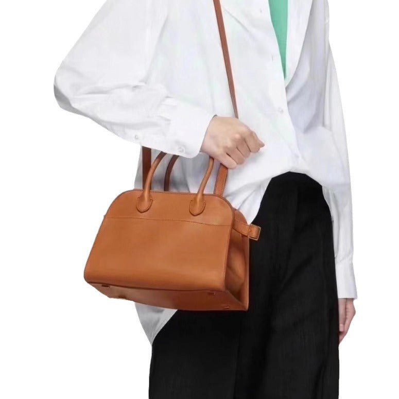 Women's Slouchy Suede Cowhide Commuter Textured Handbags