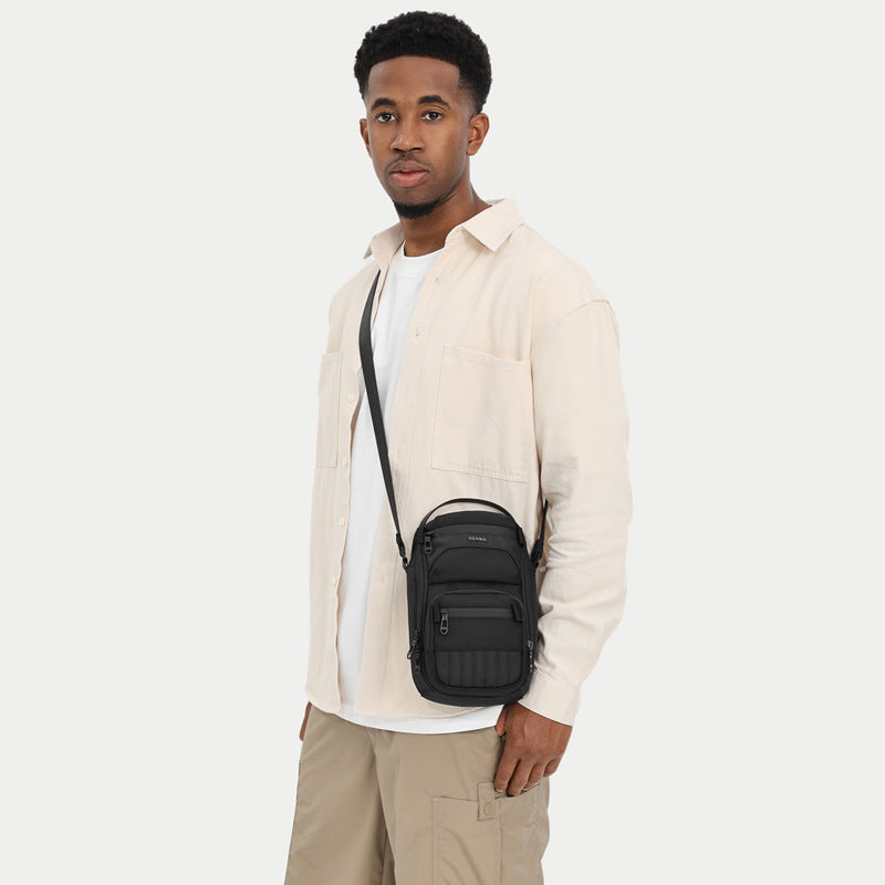 Men's Waterproof High Sense Simple Lightweight Men's Shoulder Bags