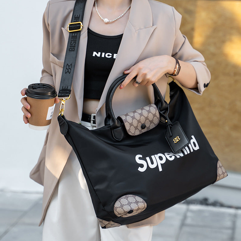 Women's Stylish Large Capacity Fashion Fitness Travel Bags