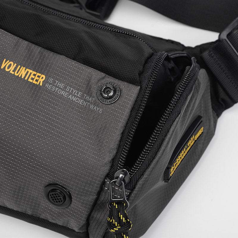 Men's Oxford Cloth Summer Canvas Fashion Men's Chest Bags