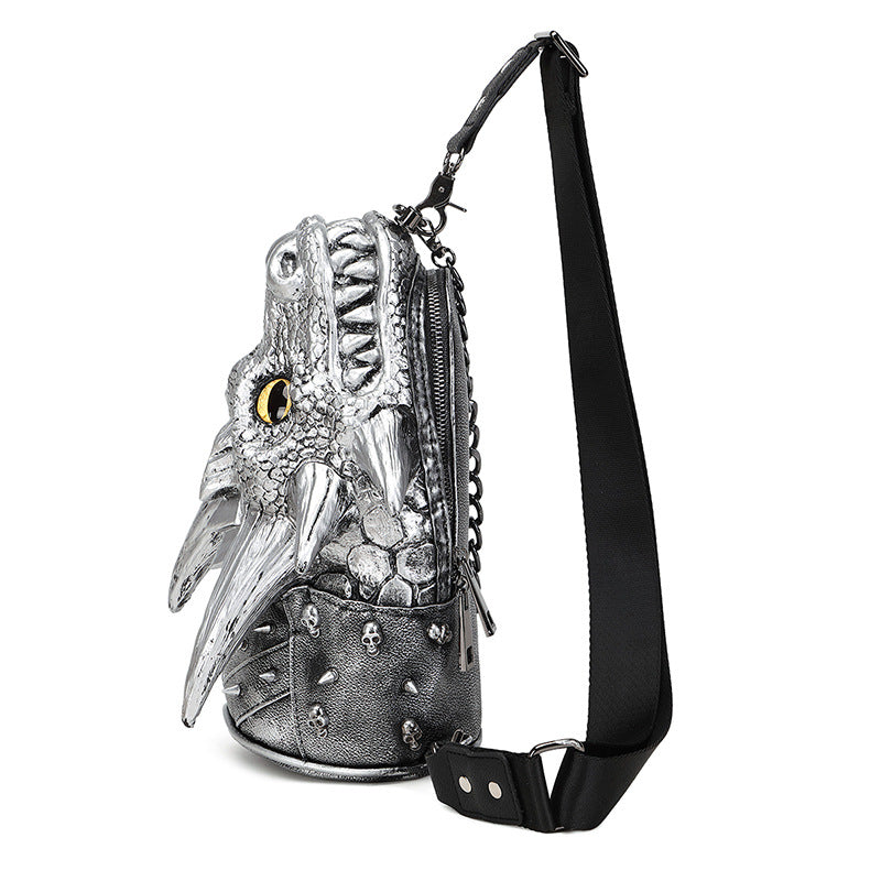 Women's & Men's & Personality Rivets Three-dimensional Faucet Fashion Backpacks