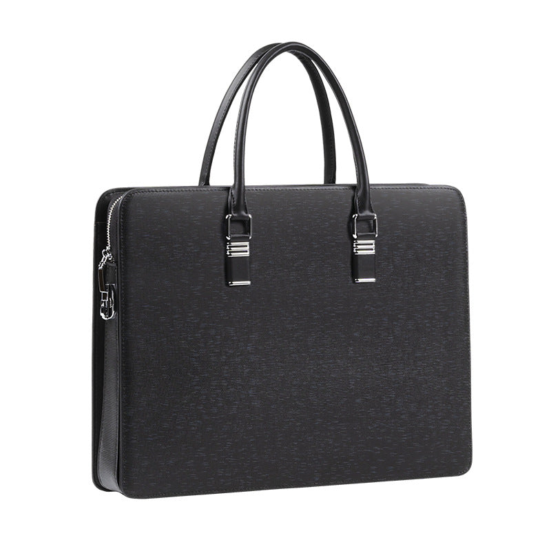 Men's Leather Password Computer Cowhide Business Men's Handbags