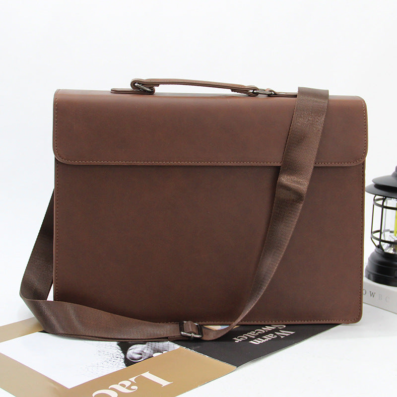 Men's Cool Retro Korean Fashion Business Men's Briefcases