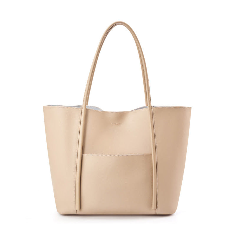 Women's Genuine Leather Cowhide Underarm Large Capacity Tote Bags