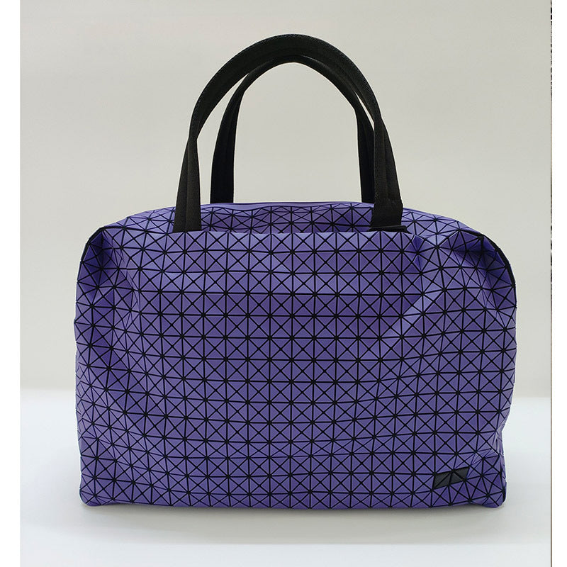 Women's & Men's & Computer Boston Fashion Rhombus Large Travel Bags