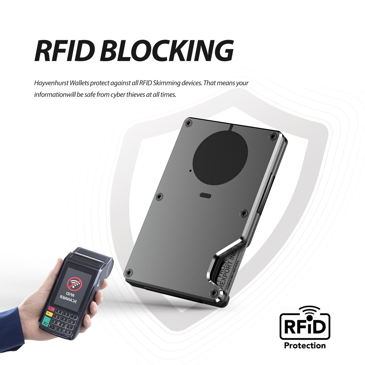 Innovative Attractive Built-in Apple Metal Clamp Card Holder