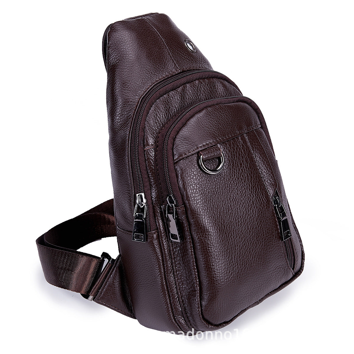 Women's & Men's & Genuine Leather Fashion Cattlehide Men's Chest Bags