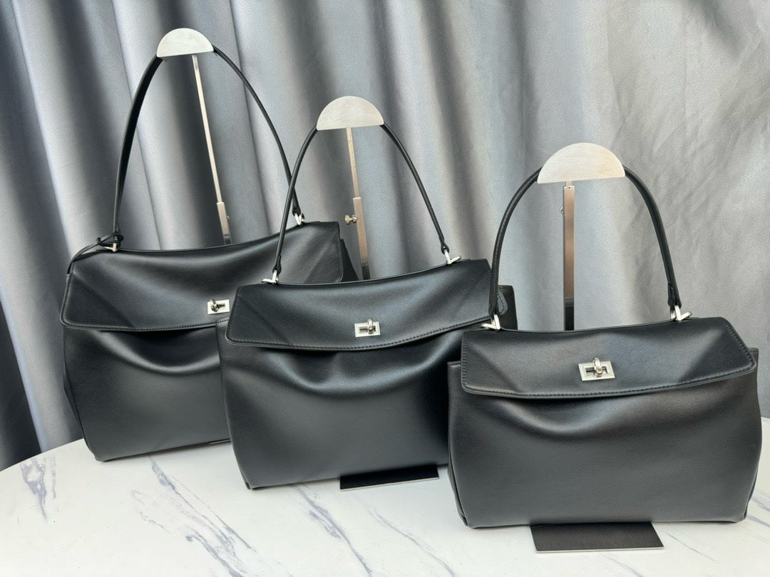 High Version Paris Leather Fashion Soft Tote Bags