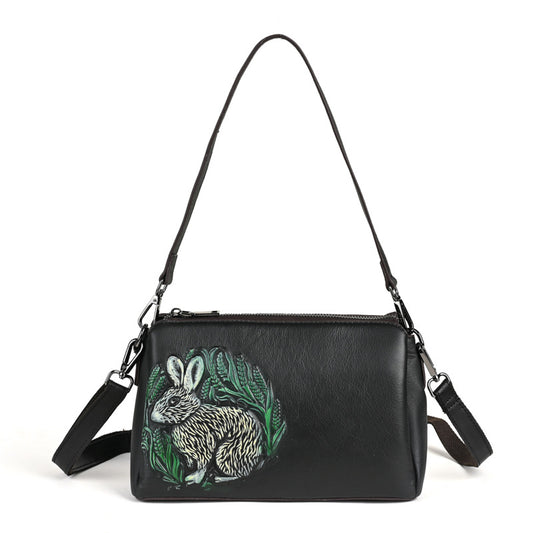 Women's Genuine Leather For Mom Hand Top Crossbody Bags