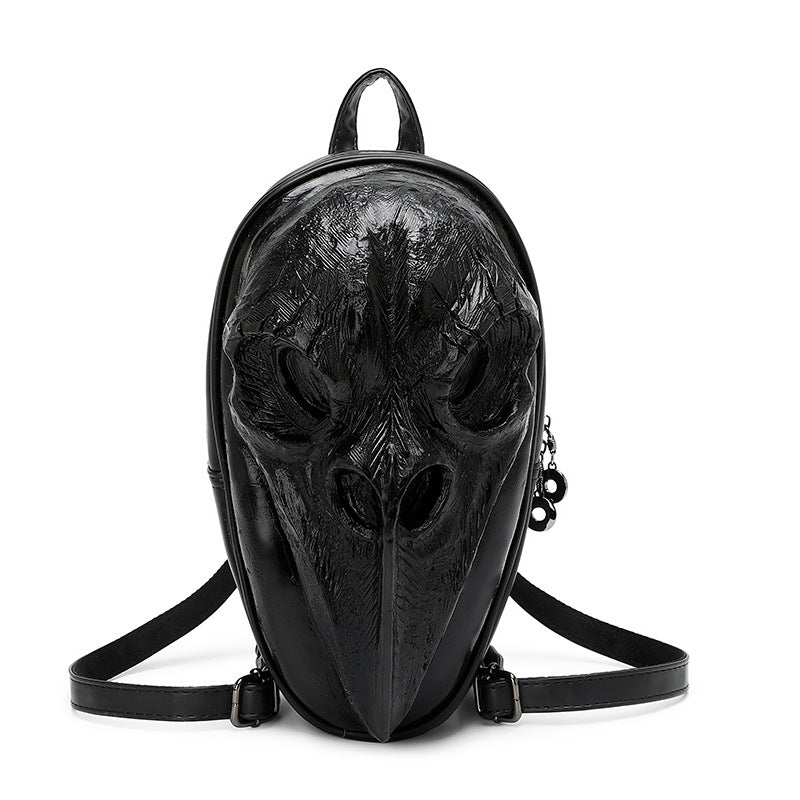 Three-dimensional Relief Punk Fashion Cool Personality Beak Backpacks