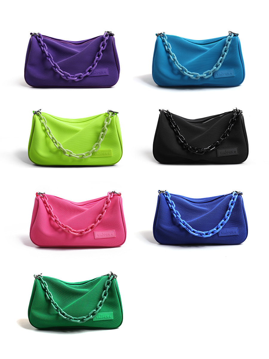 Women's & Men's & Hello Trendy Niche Red Underarm Men's Messenger Bags