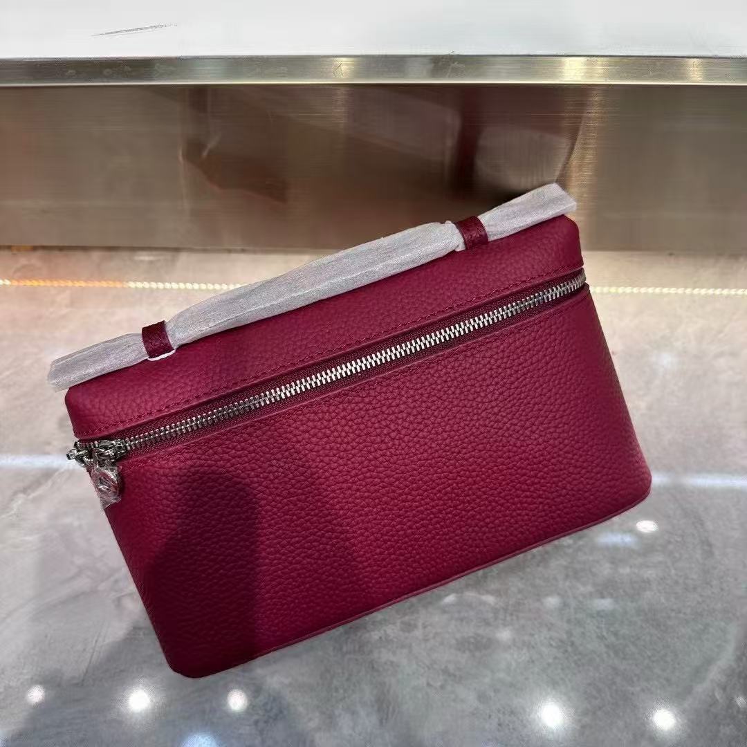 Women's Leather Lunch Box Genuine Pattern First Crossbody Bags