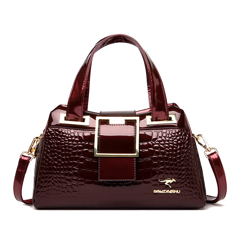 Women's Simple Trendy Fashion Generous Mom Handbags