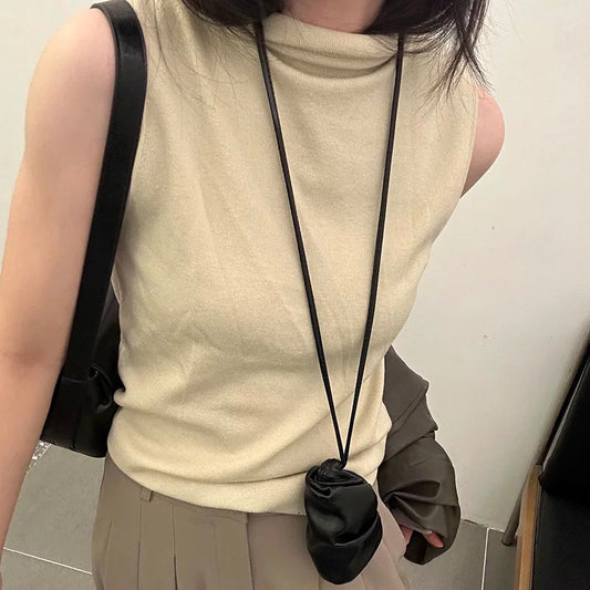 Spring Halter High Quality Sheepskin Can Be Crossbody Bags