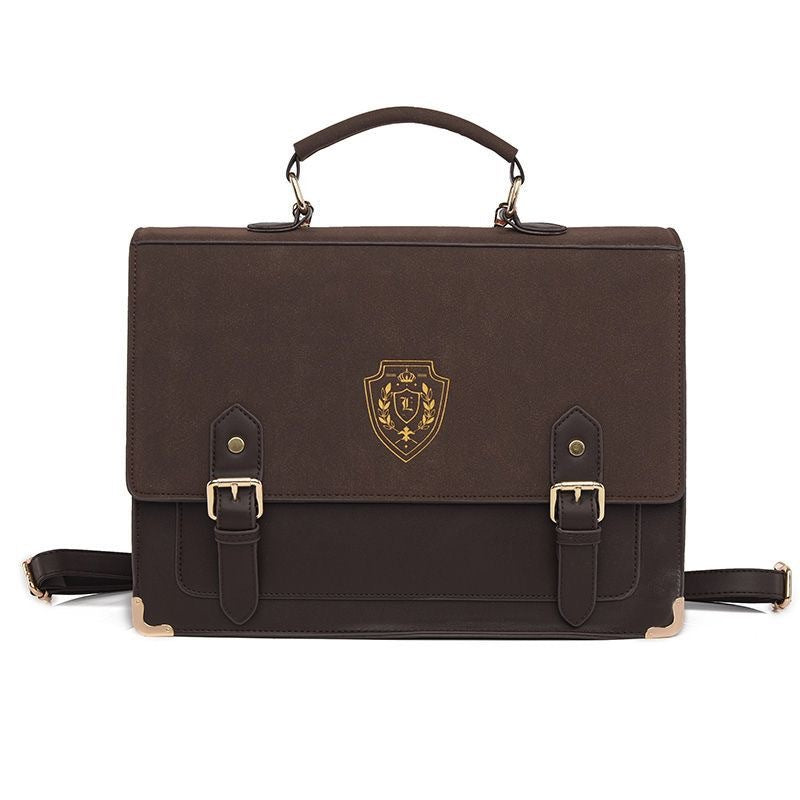 Two-dimensional Transparent Bar Retro Pain Female Backpacks
