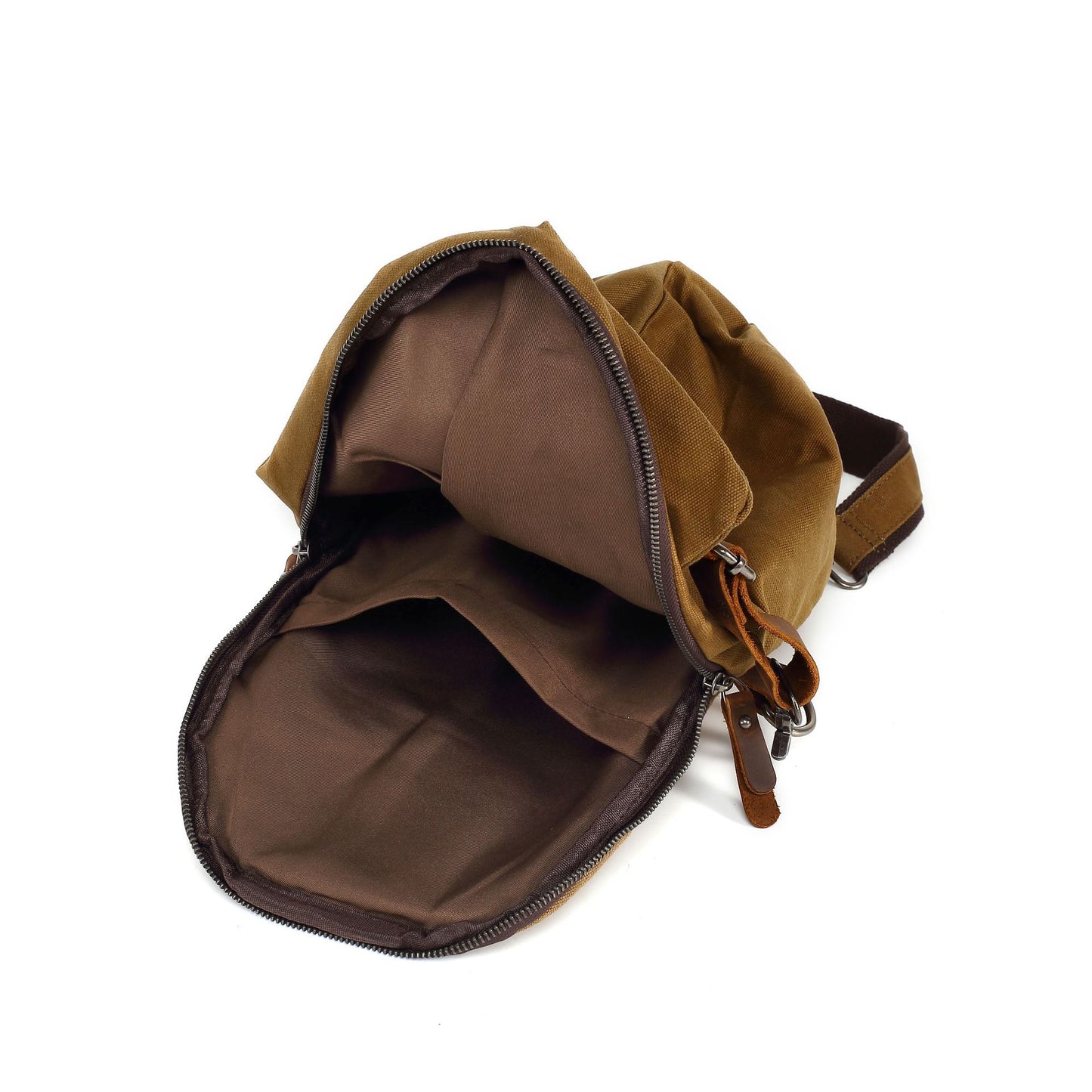 Men's Retro Versatile Convenient Waterproof Waxed Canvas Men's Shoulder Bags
