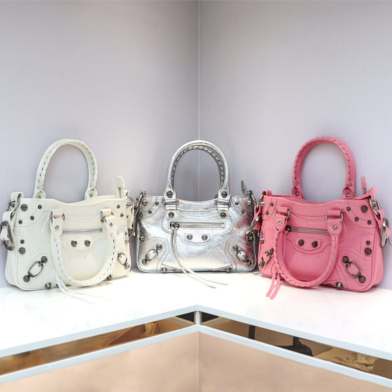 Three-in-one Motorcycle High Quality Rivet Female Bags