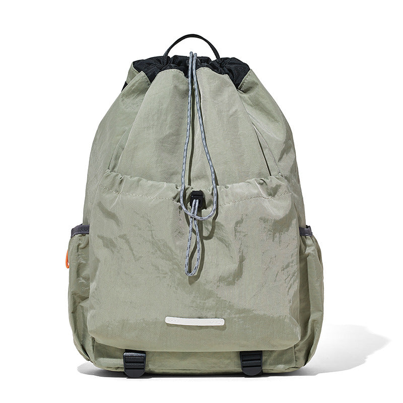 Drawstring Pull String Sport Climbing Niche College Backpacks