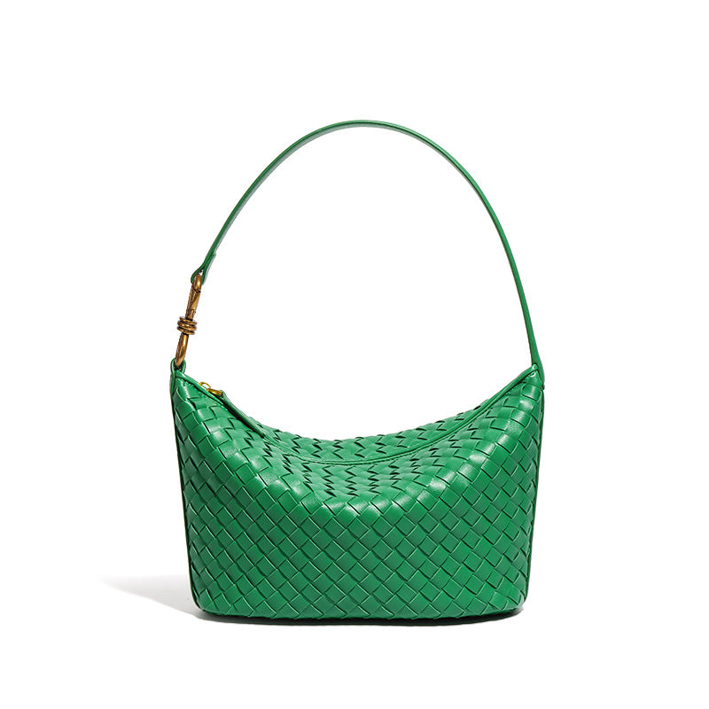 Women's Niche Hand-woven Fashion Simple Lunch Box Handbags