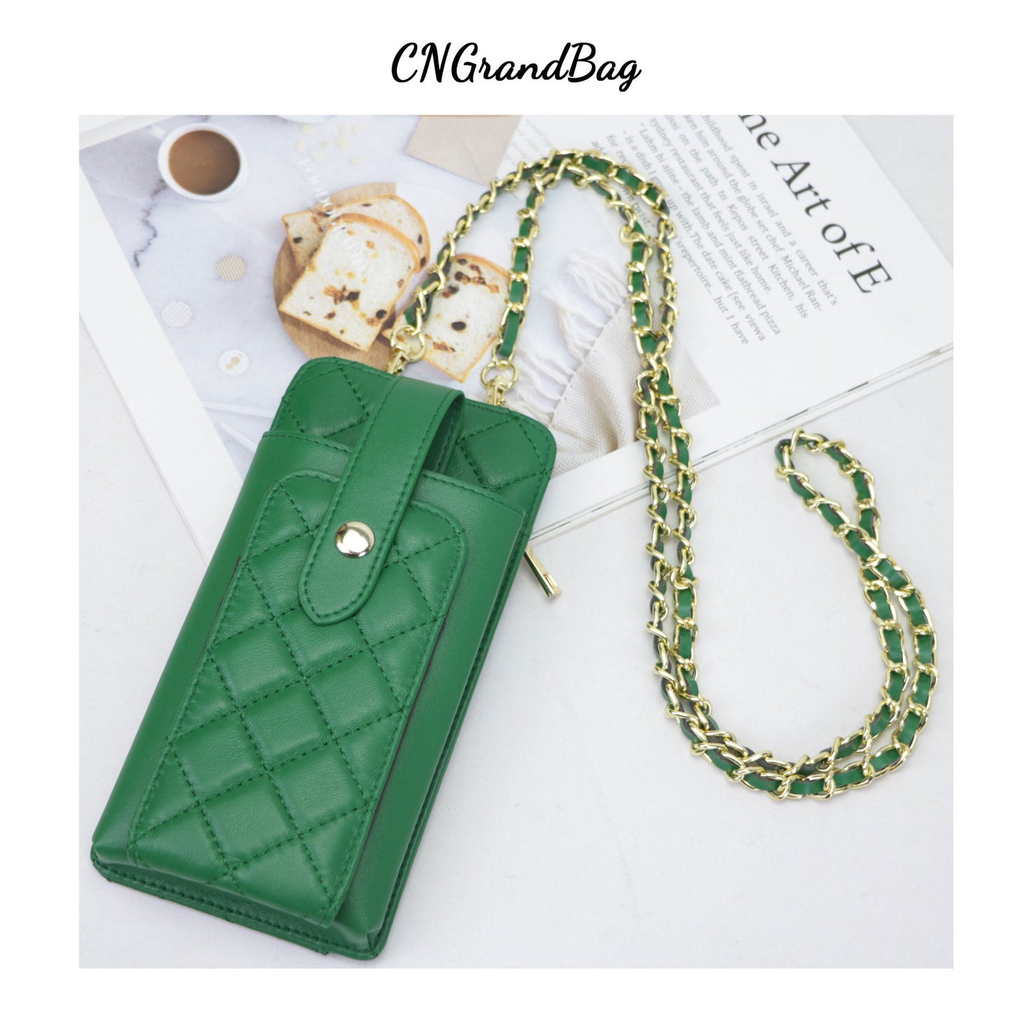 Women's Wild Genuine Sheep Skin Mobile Mini Bags