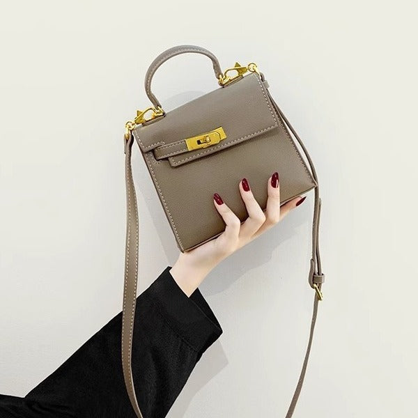 Women's High-grade Fashionable Summer Portable Kelly Texture Shoulder Bags
